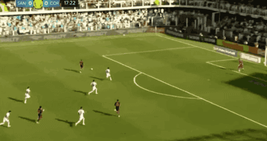 世界杯比赛直播平台-半场：桑托斯1-1科林蒂安，内马尔助攻，巴博萨破门